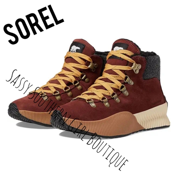 🆕⭐ Women's SOREL Out and About III Suede boots - Picture 1 of 15